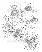 CARTERS MOTEUR AND CYLINDRE 6X6 350L S938739 (4924362436045A)