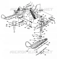 SUSPENSION AVANT AND SKI 440 E942760 AND 440 SKS E942560 (49273927390011)
