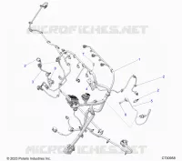 ELECTRICITE, WIRE HARNESS, ENGINE