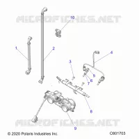 SYSTÃˆME D'ALIMENTATION, RAIL, LINES AND THROTTLE BODY