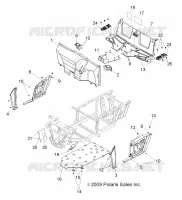 PLANCHER ET GARDES BOUES