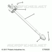 DRIVE TRAIN, ARBRE DE TRANSMISSION AVANT