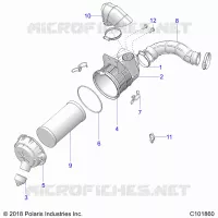 ENGINE, PRISE D'AIR SYSTEM