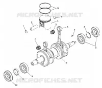 PISTON ET VILEBREQUIN