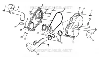 COUVERCLE D'EMBRAYAGE Magnum 2X4 W98AA42A (4945524552B013)