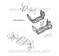 BRAS OSCILLANT/REPOSE PIED