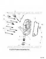 CARTERS MOTEUR COVER ASM, RIGHT