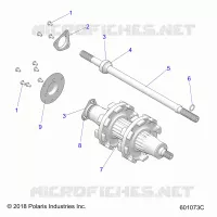 DRIVE TRAIN, JACKSHAFT AND ARBRE DE TRANSMISSION