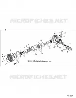 SYSTÃˆME DE TRANSMISSION, FRONT GEARCASE