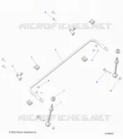 SUSPENSION, FRONT BARRE STABILISATRICE