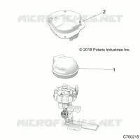 BODY, CARBURANT PFA COVER
