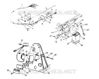 ELECTRICITE/FEU ARRIERE ASSEMBLY SPORT 400L W948540 (4927232723C005)