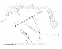 SUSPENSION, A-ARM and SUPPORT MOUNTING