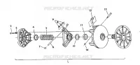 EMBRAYAGE DE TRANSMISSION INDY LITE/STAR LITE (4921332133017A)