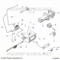 CHASSIS, TREUIL
