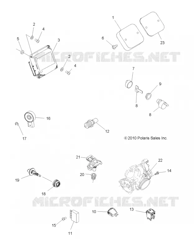BOUTONS and CAPTEURS and ECM