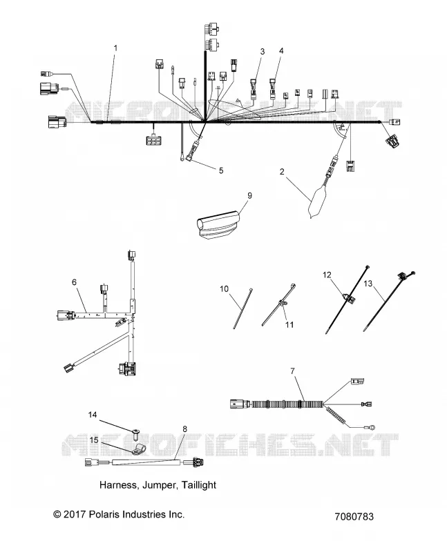 ELECTRICAL, WIRING HARNESSES