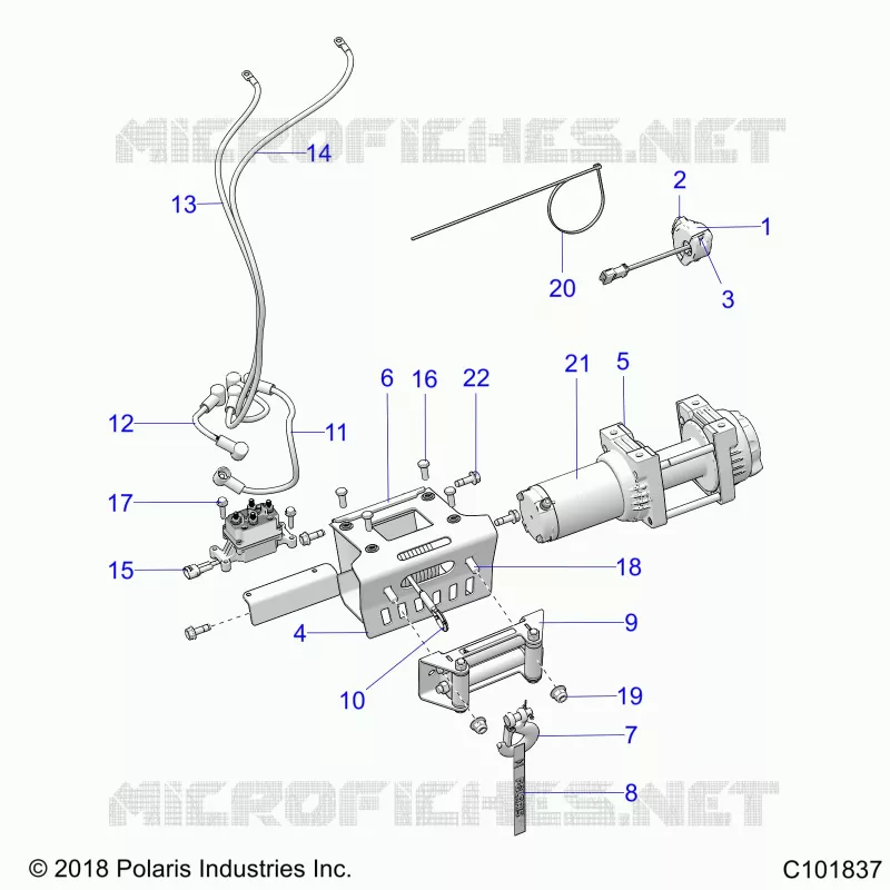 CHASSIS, TREUIL