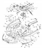CARROSSERIE AVANT ASSEMBLY LITE GT/0933133 and STARLITE GT/0933127 (4923232323003A)