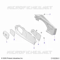 CLOSE OFF PANEL and ACCESS PANEL