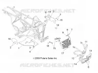 CHASSIS, FRONT PARE CHOCS
