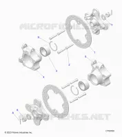 SUSPENSION AVANT CARRIER AND HUB