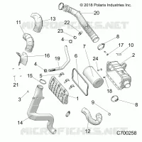 ENGINE, PRISE D'AIR SYSTEM