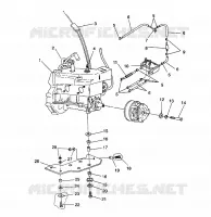 SUPPORT MOTEUR LITE/0933433 and  LITE DELUXE/0933431 (4922972297021A)