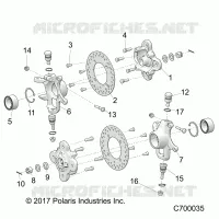 SUSPENSION AVANT HUB