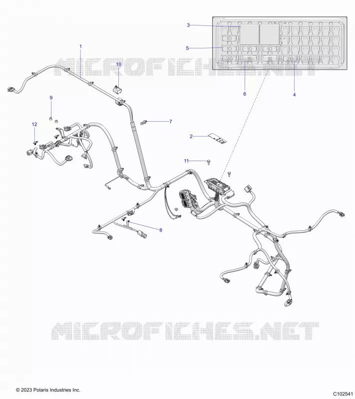 ELECTRICITE, WIRE HARNESS
