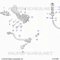 BRAKES, BRAKE PEDAL AND MAITRE CYLINDRE