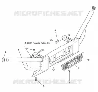 CHASSIS, FRONT PARE CHOCS