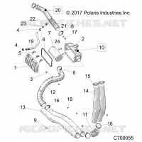 ENGINE, PRISE D'AIR SYSTEM