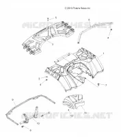 HABITACLE ARRIERE and REAR RACK