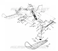 SUSPENSION AVANT AND SKI SPORT/SPORT GT (4921282128019A)