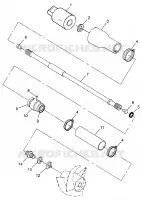 SYSTÈME DE TRANSMISSION SLTX B974590 AND INTL. SLTX I974590 (4941214121B002)
