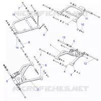 SUSPENSION ARRIERE CONTROL ARMS