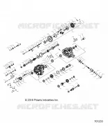SYSTÈME DE TRANSMISSION, MAIN GEARCASE INTERNAL