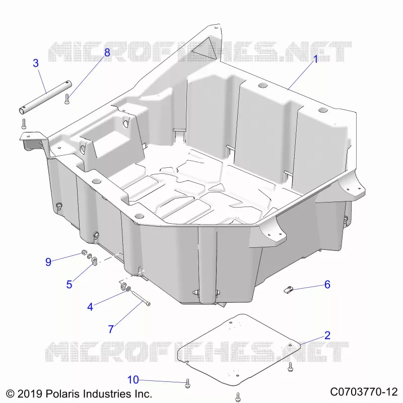 CARROSSERIE ARRIERE RACK