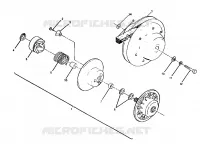 EMBRAYAGE DE TRANSMISSION ASSEMBLY 250 4X6 /W928627 (4922902290034A)