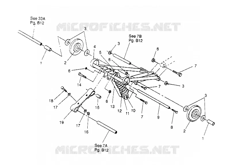 BRAS DE SUSPENSION AVANT SPORT 0950443 (4928822882C001)