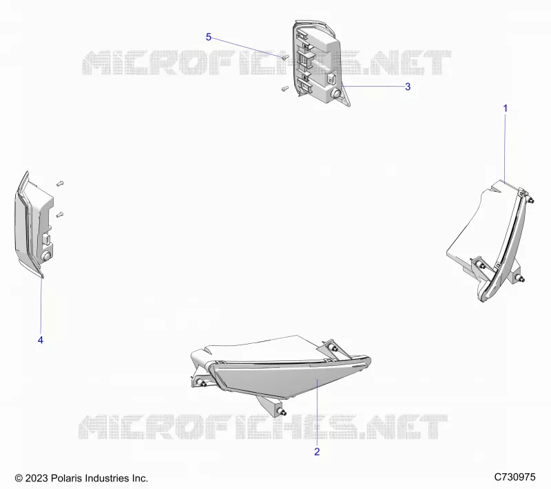 ELECTRICITE, HEADLIGHTS AND TAILLIGHTS