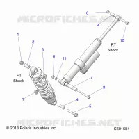 SUSPENSION, SUPPORT AMORTISSEUR , REAR SUSP.