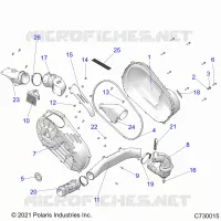 SYSTÃˆME DE TRANSMISSION, CLUTCH COVER AND DUCTING