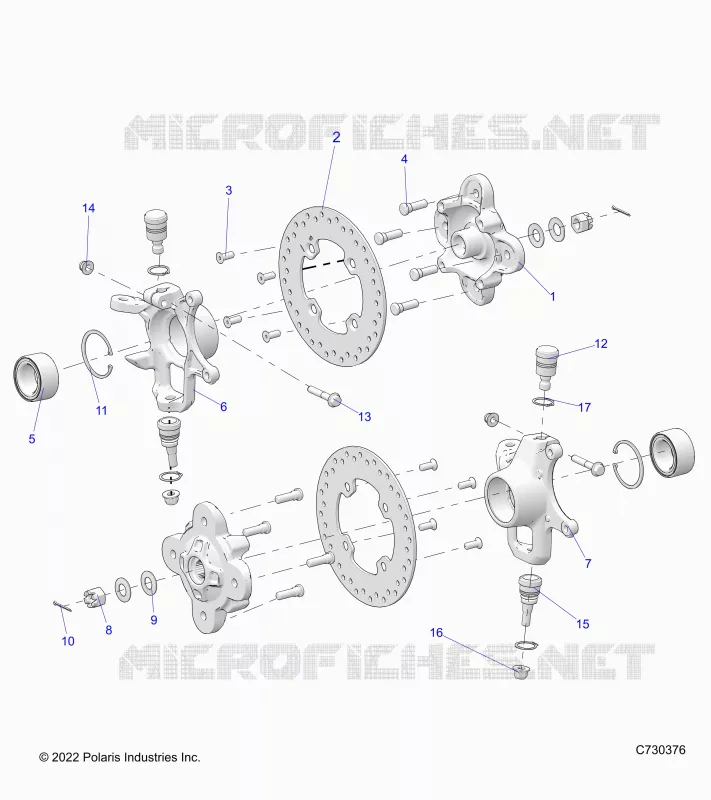 SUSPENSION AVANT HUB