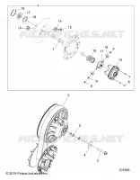 SYSTÃˆME DE TRANSMISSION, SECONDARY CLUTCH
