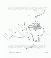 ENGINE, TURBO, COOLING AND OIL