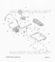 POMPE A HUILE/FILTER/COOLER/HOSES