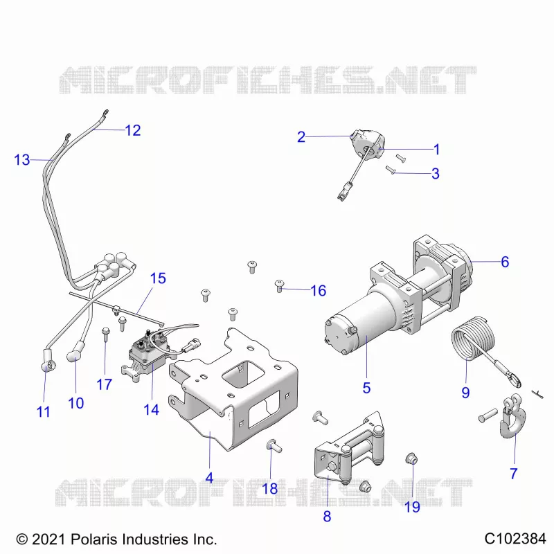 CHASSIS, TREUIL