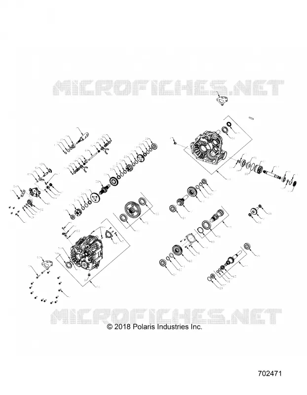DRIVE TRAIN, PONT PRINCIPAL INTERNALS